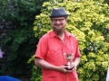 Richard Biddle winning William Blake Poetry Prize