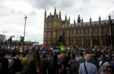 Blake Cottage Campain at the Houses of Parliament