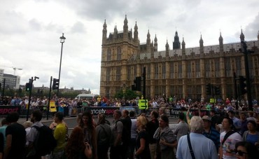 Blake Cottage Campain at the Houses of Parliament