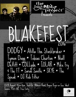 Blakefest 2016 17th - 18th Sept